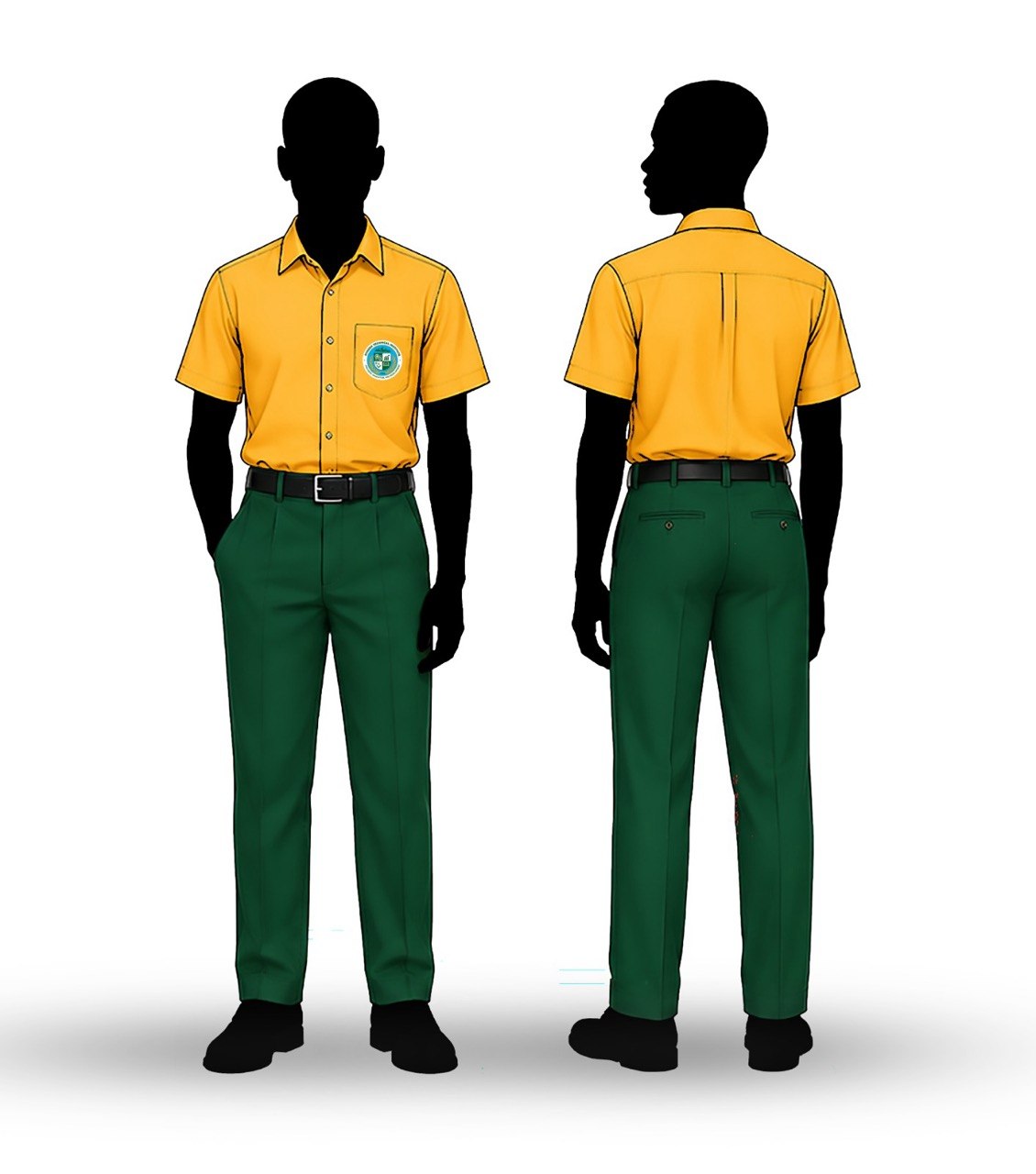Nyagbo Technical Institute Male Uniform